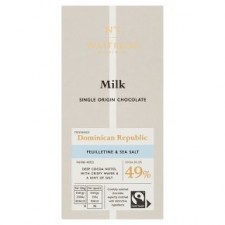 Waitrose No.1 Milk Chocolate with Feuilletine and Salt 100g