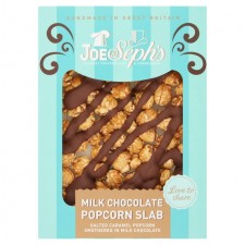 Joe and Sephs Milk Chocolate Popcorn Slab 115g