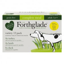Forthglade Complete Adult Muliticase Turkey Lamb and Duck Grain Free 12 x 395g