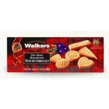 Walkers Pure Butter Assorted Shortbread 12 x 160g Case