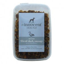 The Innocent Hound Dog Treats Sliced Duck Sausage with Cranberry 600g