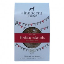 The Innocent Hound Birthday Cake Mix with British Duck 225g