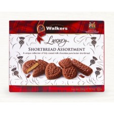 Walkers Chocolate Shortbread Assortment 12 x 230g Case