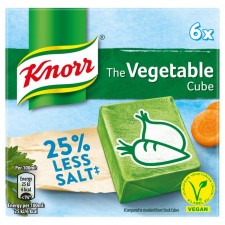 Knorr Reduced Salt Vegetable Cubes 6 Pack