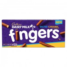 Cadbury Fingers Salted Caramel 114g