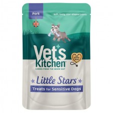 Vets Kitchen Little Stars Sensitive  Pork Dog Treats 80g