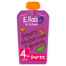 Ellas Kitchen Organic Pears Nectarines and Guavas 120g