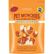 Pet Munchies 100% Natural Chicken And Calcium Bone 100g