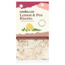 Cooks and Co Lemon and Pea Risotto 190g