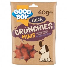 Good Boy Crunchies Duck Mini Reward Dog Treats 60g