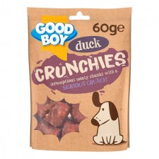 Good Boy Crunchies Duck Reward Dog Treats 60g