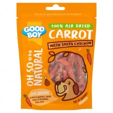 Good Boy Oh So Natural Air Dried Carrot and Chicken Dog Treats 85g