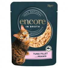 Encore Cat Pouch Tuna and Prawn 70g