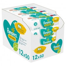 Pampers New Baby Sensitive Wipes 12 x 50 Pack