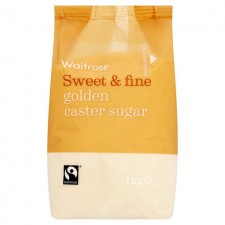 Waitrose Golden Caster Sugar 1kg