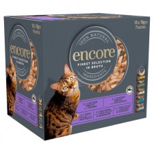 Encore Mixed Selection Cat Pouch 10 x 70g