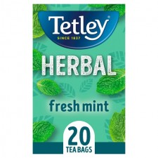 Tetley Herbal Fresh Mint 20 Teabags