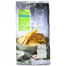 Marks and Spencer Reduced Fat Sour Cream and Chive Crinkles Crisps 150g