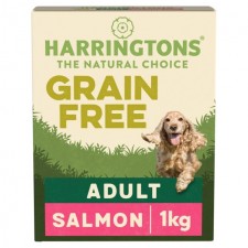 Harringtons Grain Free Salmon Dry Dog Food 1kg