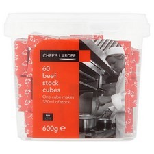 Chefs Larder 60 Beef Stock Cubes 600g