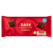 Sainsburys Dark Chocolate 200g