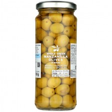 Marks and Spencer Whole Green Manzanilla Olives in Brine 340g