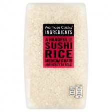 Waitrose Cooks Ingredients Sushi Rice 500g