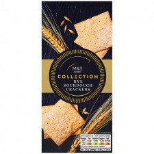 Marks and Spencer Collection Rye Sourdough Crackers 130g