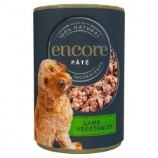 Encore Dog Lamb with Vegetables tin 400g