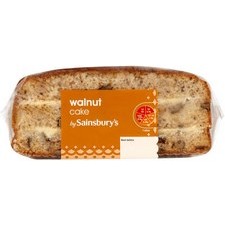 Sainsburys Walnut Cake 322g