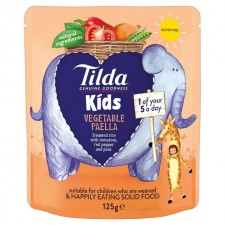 Tilda Kids Vegetable Paella 125g