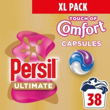 Persil Ultimate Touch of Comfort Laundry Washing Capsules 38 Washes