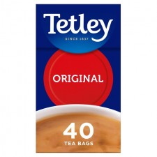 Tetley Tea Softpack 40 Teabags.