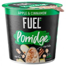 Fuel 10k High Protein Boosted Porridge Apple and Cinnamon 70g