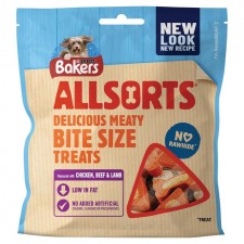 Bakers Dog Treats Chicken and Beef and Lamb Allsorts 98g