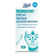 Boots Decongestant Nasal Spray 15ml 