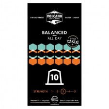 Volcano Coffee Works Balanced All Day Nespresso Compatible Eco Pods 10 per pack