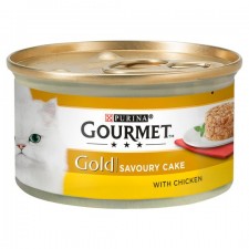 Gourmet Gold Cat Food Savoury Cake Chicken 85g