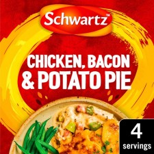 Schwartz Chicken Bacon and Potato Pie Recipe Mix 35g
