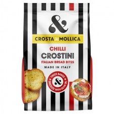 Crosta and Mollica Chilli Crostini Toasted Bread 150g