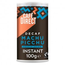 Cafedirect Decaf Organic Machu Picchu Instant Coffee 100g
