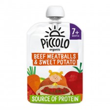Piccolo Organic Sweet Potato and Beef Meatballs 130g