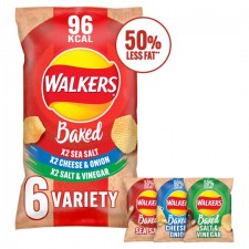 Walkers Baked Variety 6 pack