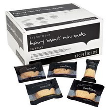 Lichfields Luxury Assorted Biscuits 100 Mini Packs