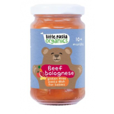 Little Pasta Organics Beef Bolognese Gluten Free Pasta Baby food 180g 10 Months