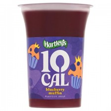 Hartleys Ready To Eat 10 Calorie Jelly Blueberry Muffin 175g