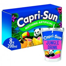 Capri Sun Jungle Drink 8 x 200ml