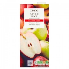Tesco Pure Apple Juice 1 Litre Carton