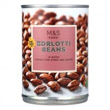 Marks and Spencer Borlotti Beans in Water 400g