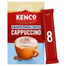 Kenco Cappuccino Unsweetened 8 sachets 149g